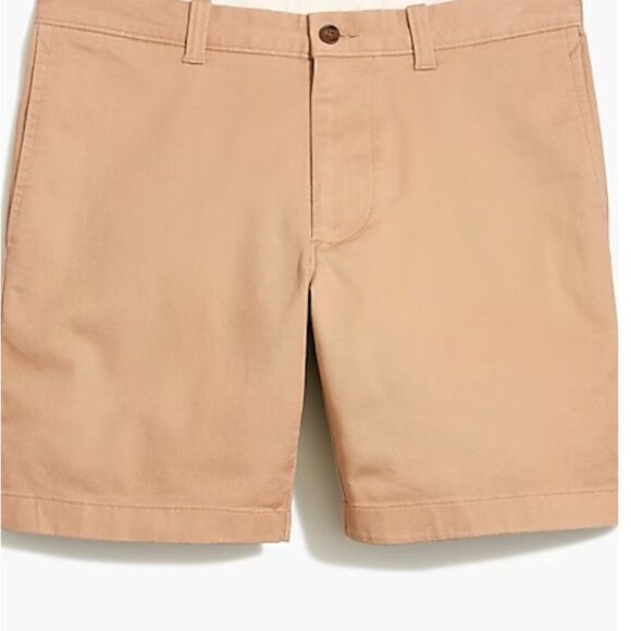 J. Crew Factory 7" flex chino short in British khaki NWT - Picture 4 of 10